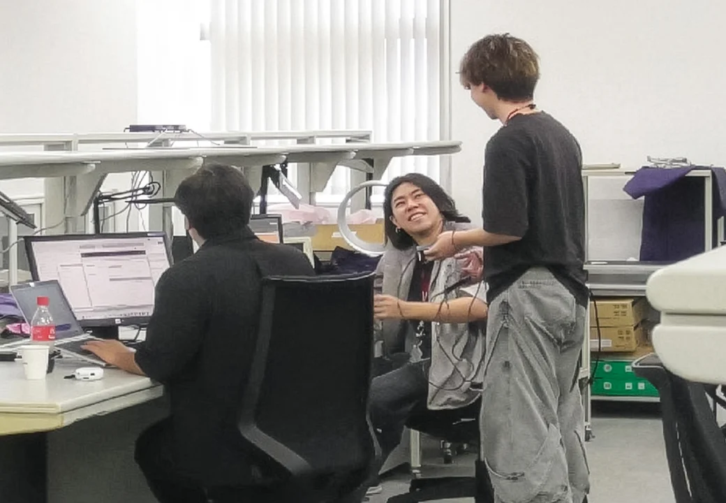 OJT教育の様子