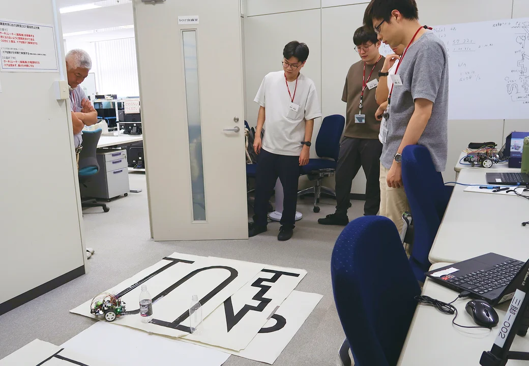 新入社員技術研修の様子
